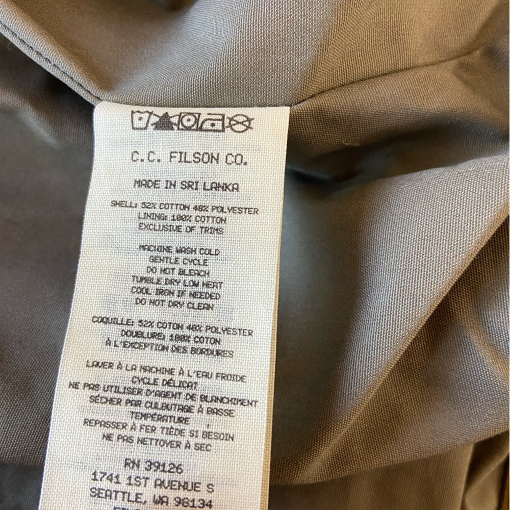 Filson Work Jacket - Picture 8 of 8